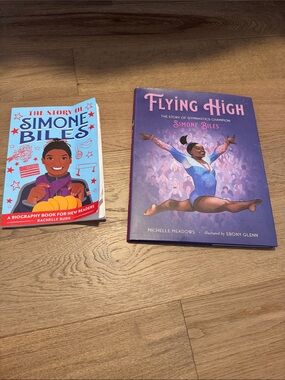 Simone Biles Children’s Books Set - Blue & Purple Covers